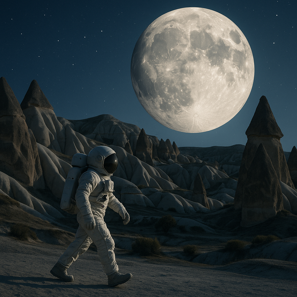 Moon Walk in Cappadocia